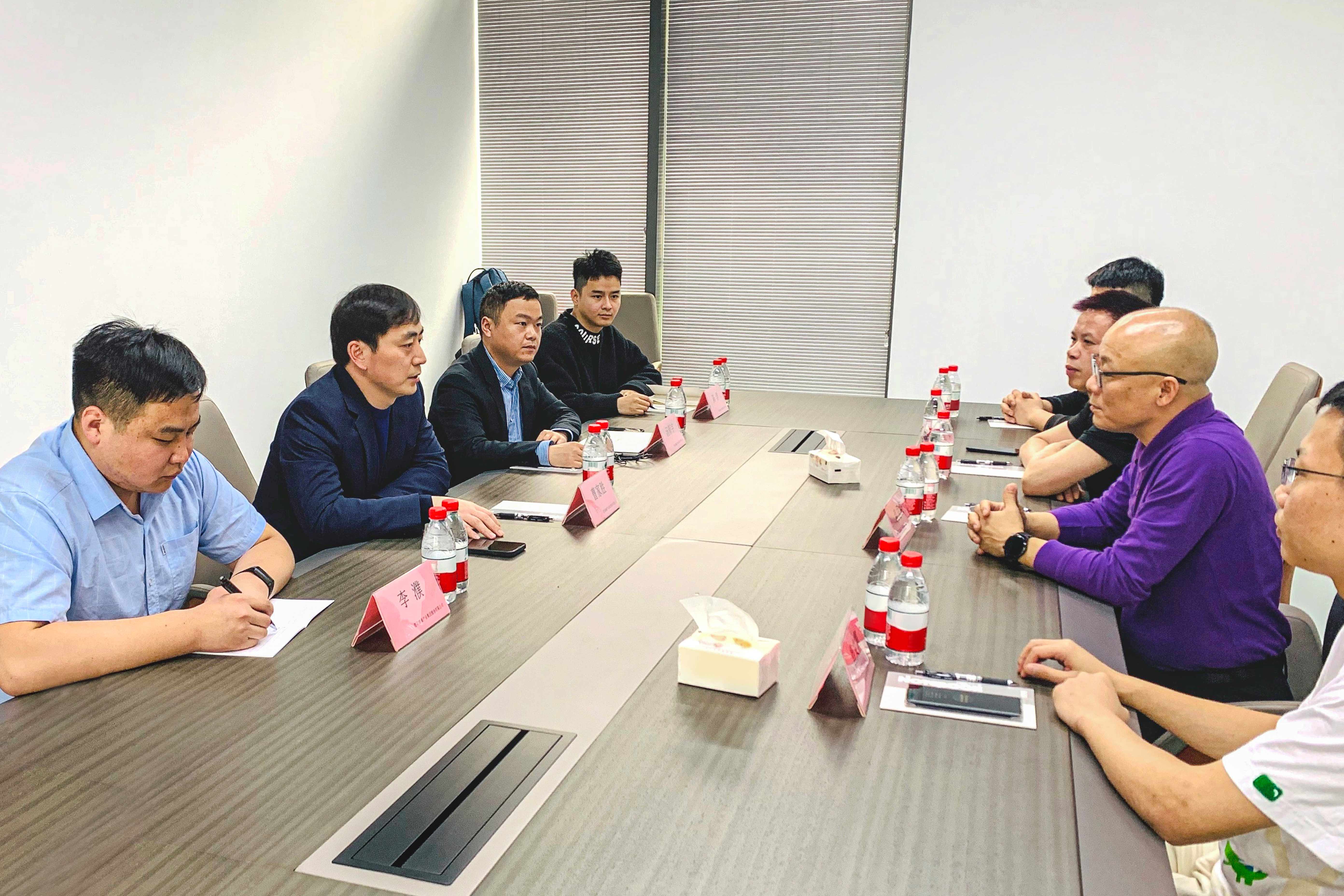 广东美味源公司一行到访金年会在线登陆